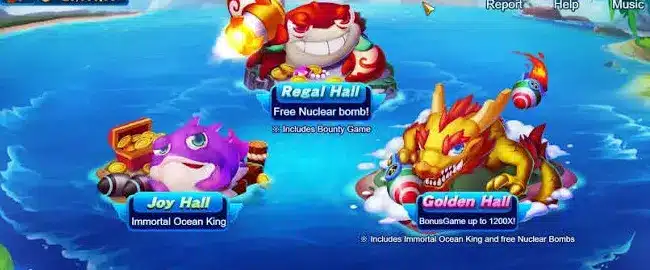 Bombing Fishing gemple 16Game
